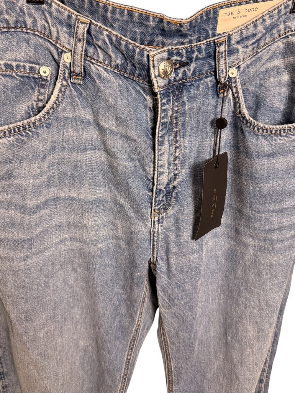rag & bone The Baggy Dre Low Rise Boyfriend in Orian Size 31/12 - Picture 5 of 15
